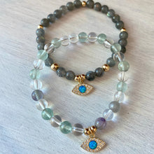 Load image into Gallery viewer, Blue Evil Eye Charm Only