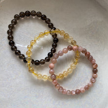 Load image into Gallery viewer, Stack Idea: Lower Chakras-Smoky Quartz, Citrine and Moonstone. Each sold separately.